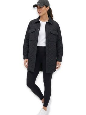 Jones NY Black Quilted Jacket